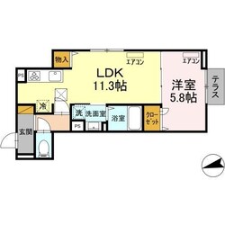 仮）D-room弁天3丁目　Bの物件間取画像